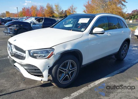2021 Mercedes-Benz Glc 300 4Matic Suv из США, поврежденный, VIN W1N0G8EB2MV281451